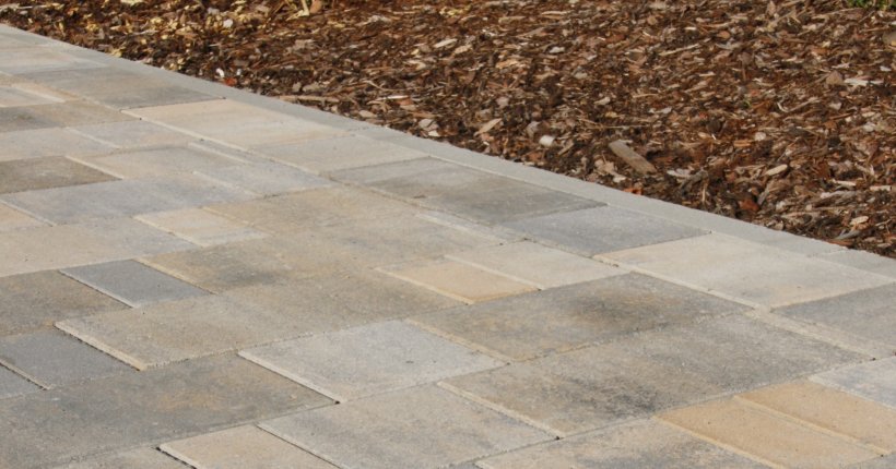 BWL Plaster Carre 20/20/8 cm terakota cieniowana