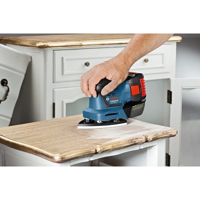 Bosch cordless orbital sander GSS 18V-10 without battery in L-BOXX