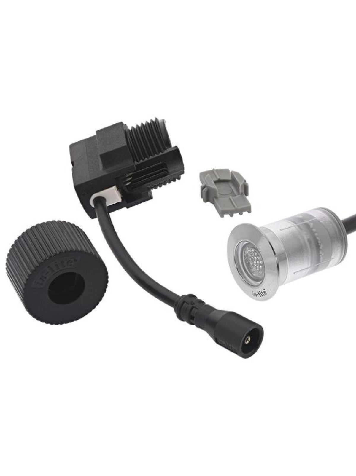 in-lite Einbauleuchte LED Hyve 22 RVS  12V 0.25W Ø22mm warmweiß