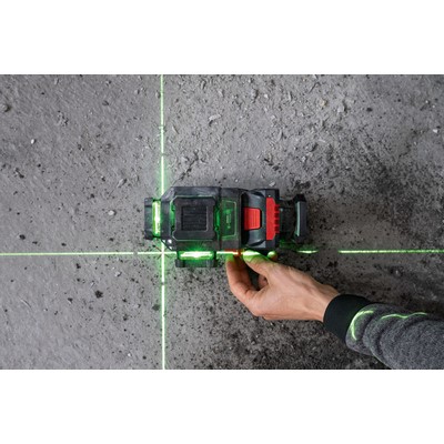 Bosch EXPERT EXLL18V-120-33CG cordless line laser + battery + charger