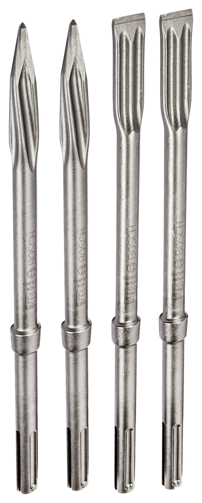 Bosch chisel set SDS-max RTec 4-piece in plastic tube
