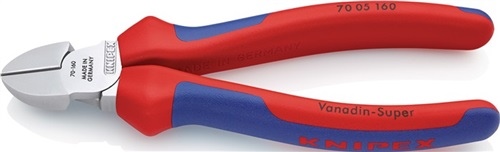 Frezy ukośne l.125mm głowica KNIPEX chromowana tuleja 2K