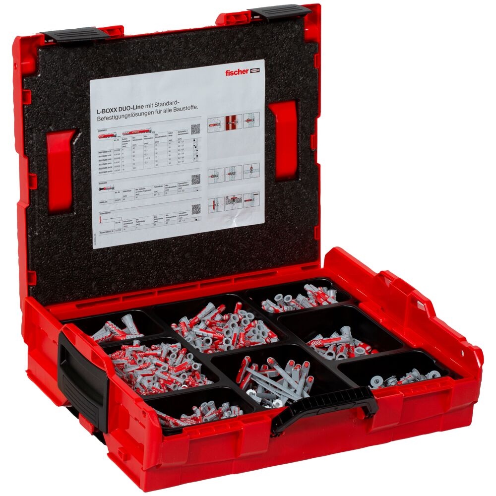 Zestaw kołków Fischer L-Boxx 102 Duoline