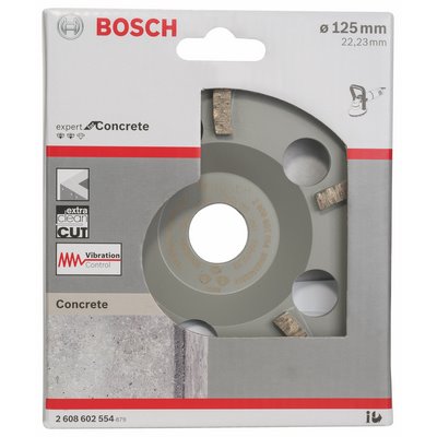 Bosch Diamanttopfscheibe Expert Concrete Extraclean 125x22.23x4.5mm