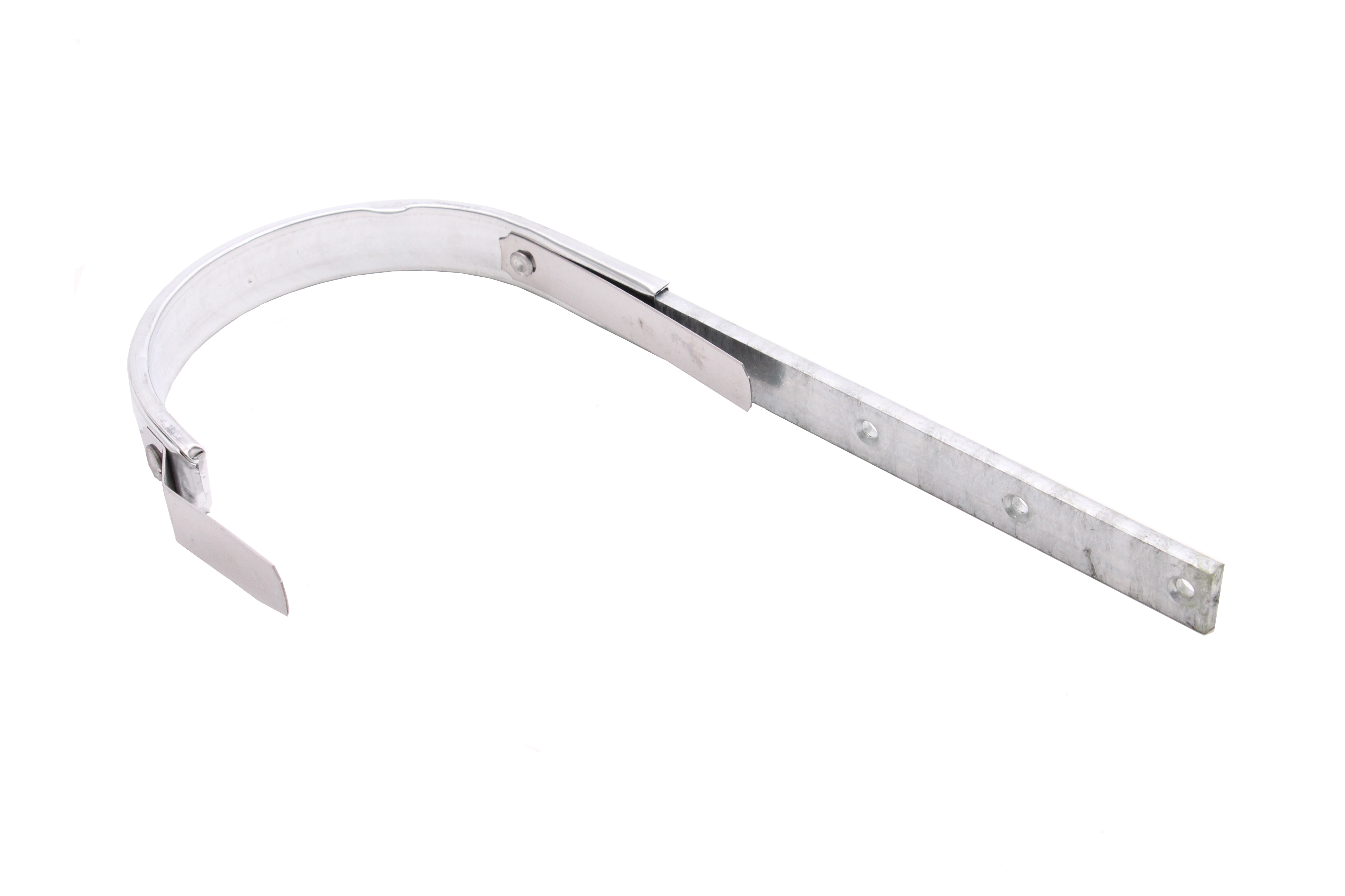 LEH ZN umm. Half-round gutter hook 33-25/7mm Munich version
