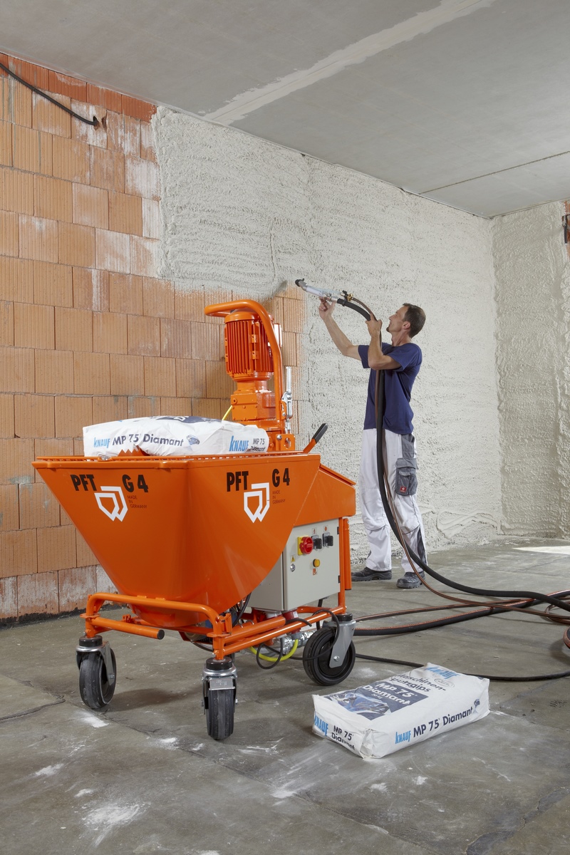 Knauf MP 75 F 30kg Tynk gipsowo-wapienny do filcowania