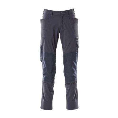 MASCOT® Hose m. Knietaschen Stretch schwarzblau Gr. 82C46