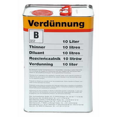 Sika Thinner B a 3 litry.