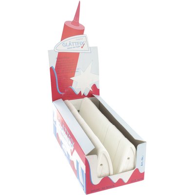 Triuso Glättfix joint filler in counter display with 50 pieces