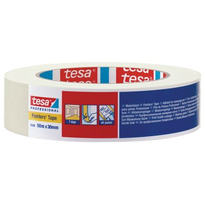 Taśma malarska tesakrepp® Standard 50mx38mm 00 Jasny beż - 4348