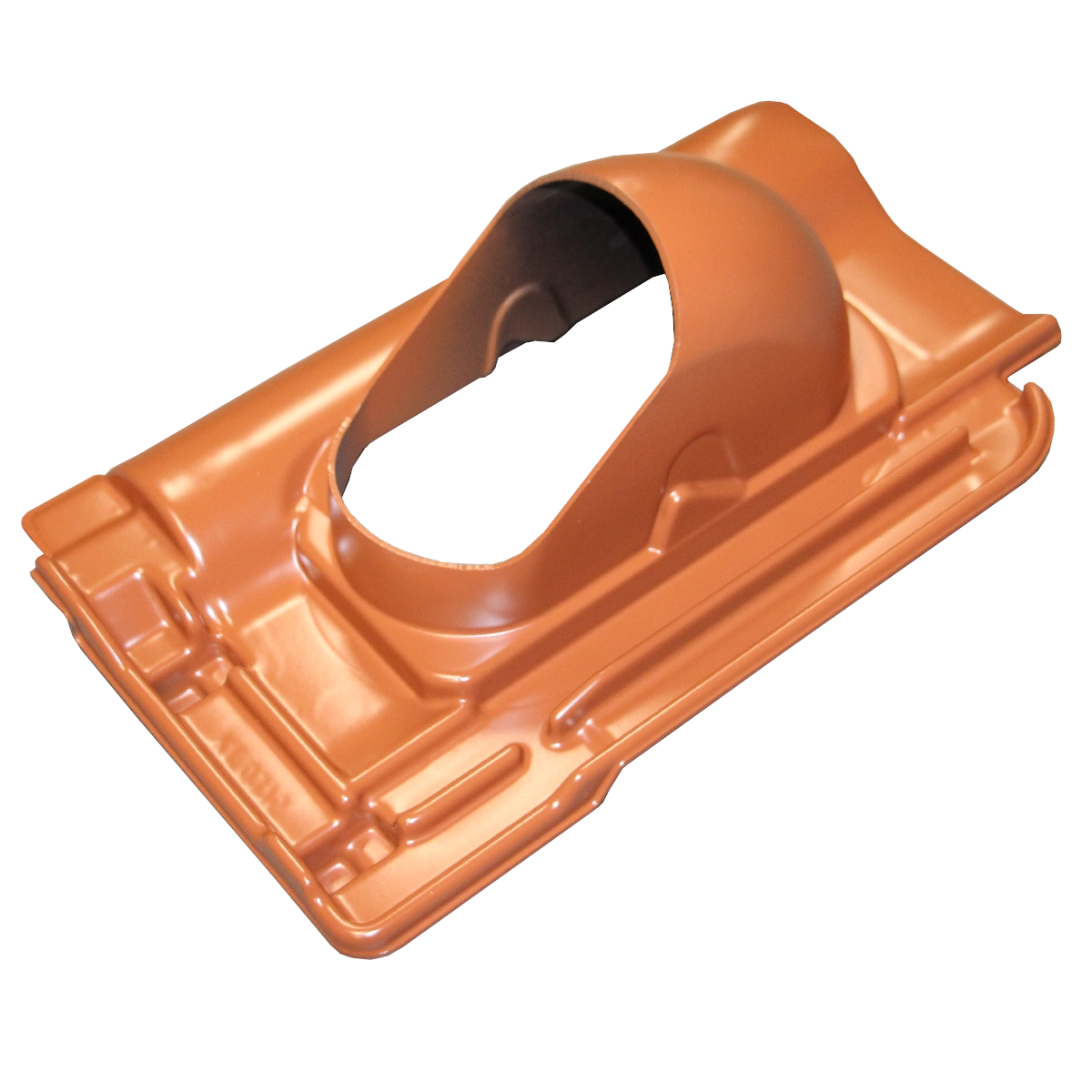 Klöber Venduct® base plate DN100 KE0375 f. CRE Harmonie copper red engob.