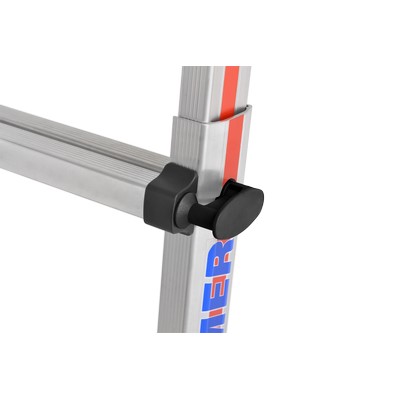 Hymer telescopic ladder 4x4 rungs, length folded 2.35m / extended 4.02m