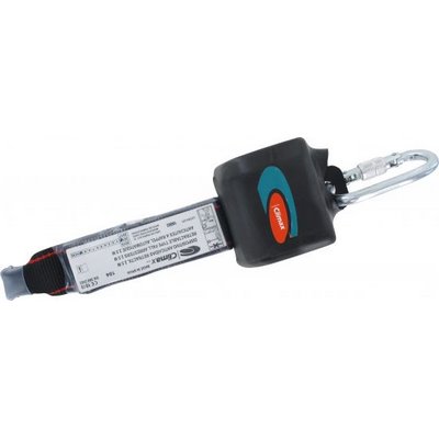 Triuso horizontal lifeline set 2.5m fall arrester 2 connectors