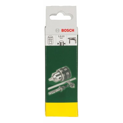 Bosch SDS-Plus adapter w. drill chuck