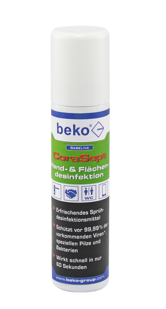 beko hand and surface disinfectant CareLine CoraSept 100ml - 290 1 100
