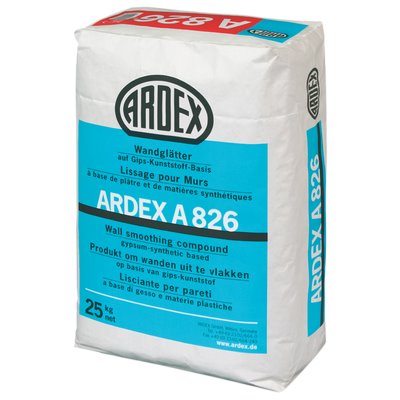 Ardex A826 Masa szpachlowa do ścian wewnętrznych worek 25 kg