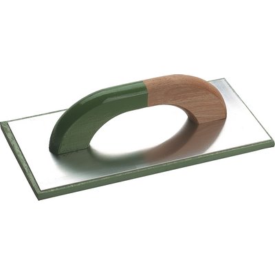 Triuso aluminium grating board 14x28cm w. green coating 8mm