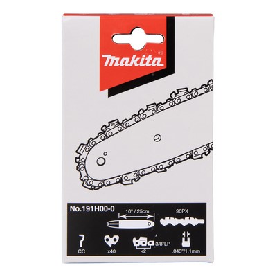 Makita saw chain 90PX 25cm 1.1mm 3/8 "LP 191H00-0