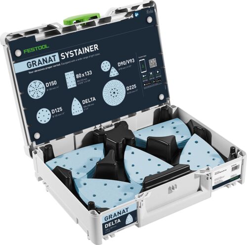 Festool Schleifmittel-Systainer³ Granat Delta GR SYS