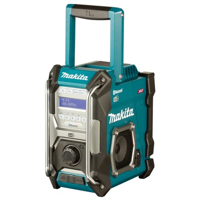 Akumulatorowy radiotelefon Makita MR004GZ 12-40V z DAB+ Bluetooth i złączem AUX