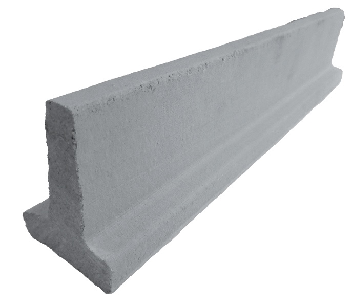 Trójkątny profil T z betonu zbrojonego włóknami Nevoga 40 mm, długość 100 cm