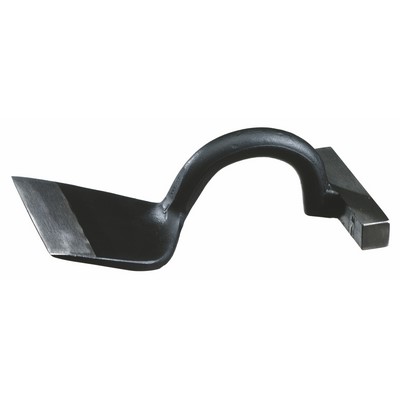 Freund moulding iron with prism 25x25mm long blade straight prism