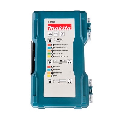 Makita Bit-Set E-07076 32-teilig