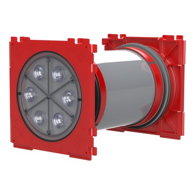 Hauff double sealing pack HSI150 1x1 K2/250 for setting in concrete