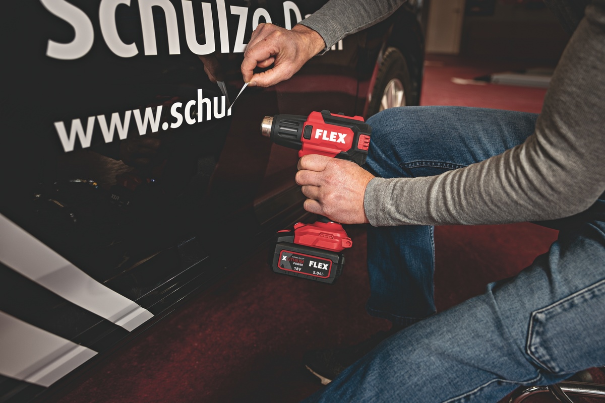 FLEX Akku-Heißluftpistole 18 V HG 530 18 - 531493