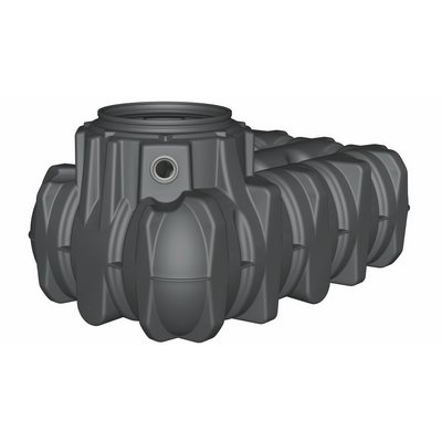 Graf Platin flat tank 5000l black incl. EBA - 390002