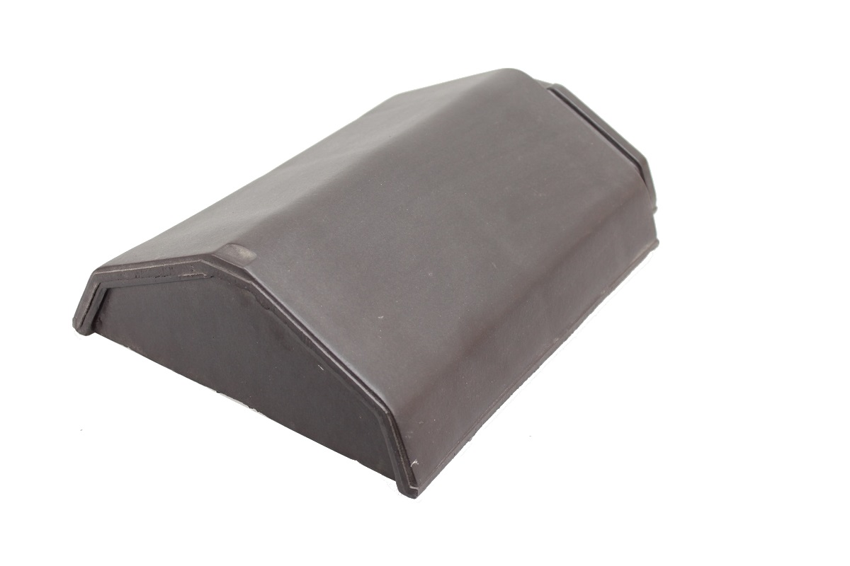 Braas linear ridge K MN anthracite ridge start matt engobed