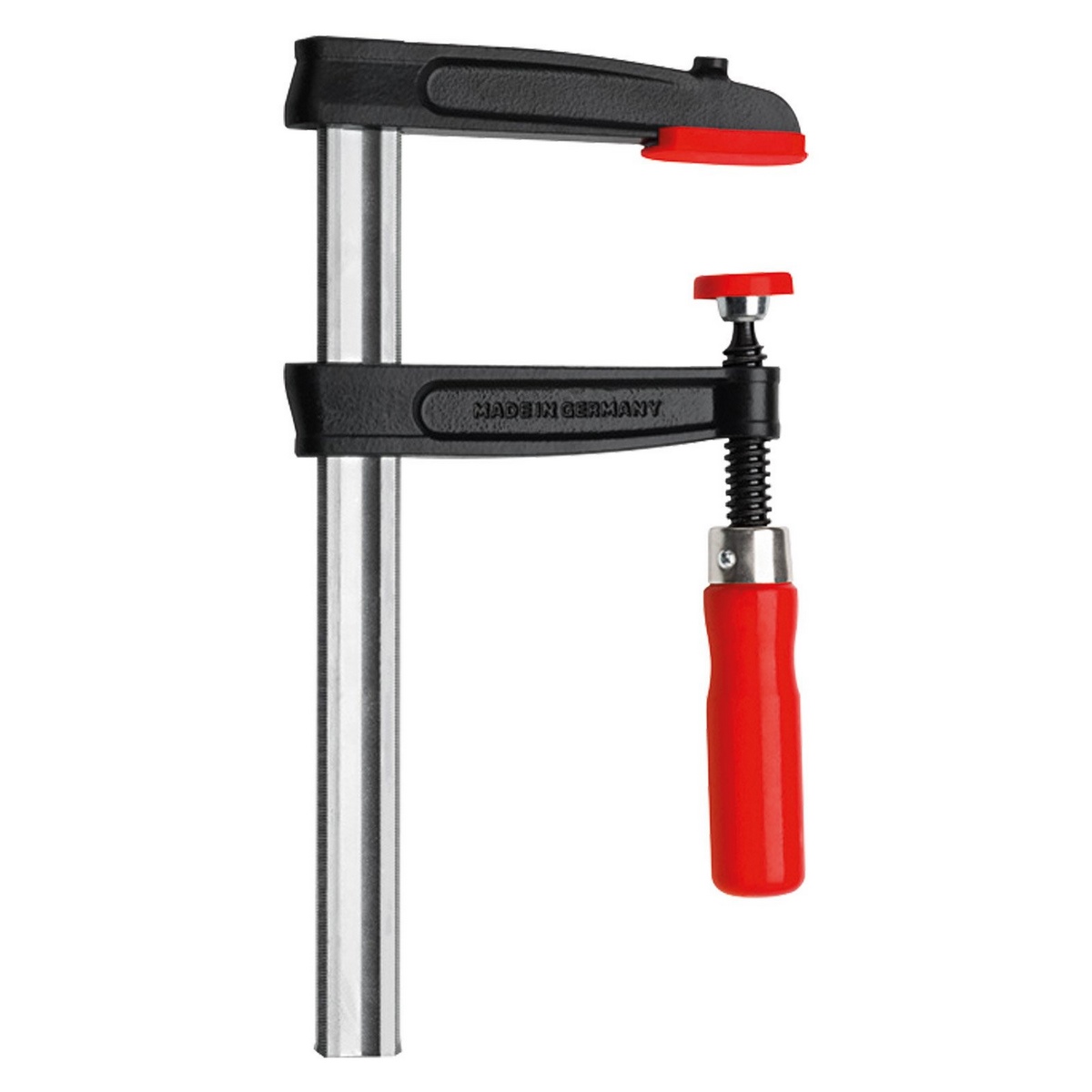Bessey Temperguss-Schraubzwinge TPN 600/120mm Schiene 29x9mm Holzgriff