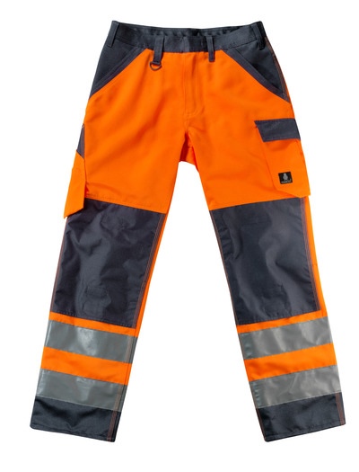 MASCOT® Maitland Hose hi-vis orange/schwarzblau Gr.82C52