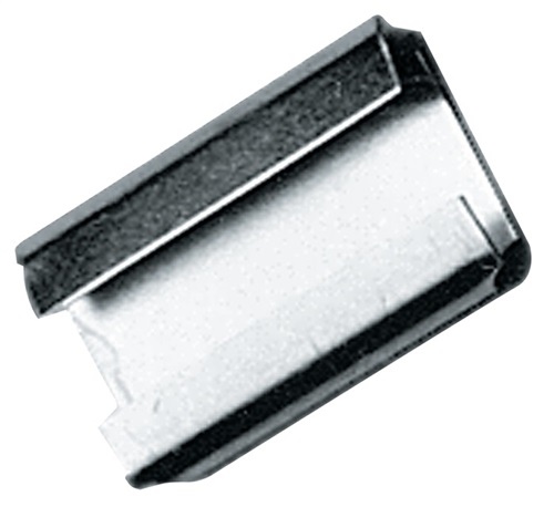 Sealing sleeve B19xL28mm for 19mm galvanised steel strap