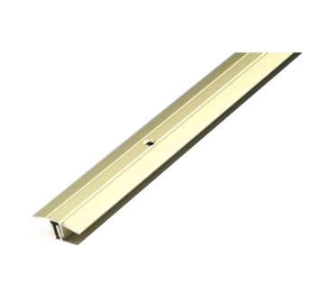 PLP 7/17 przejściowy system parkietowo-laminatowy z piaskiem aluminiowym 38x1000 mm