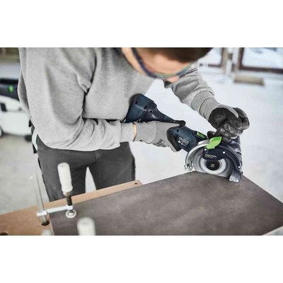 Akumulatorowy system do cięcia z wolnej ręki Festool DSC-AGC 18-125 FH EB-Basic
