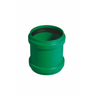 KGU Push-over sleeve PP-MD green DN/OD250 DIN EN 14758