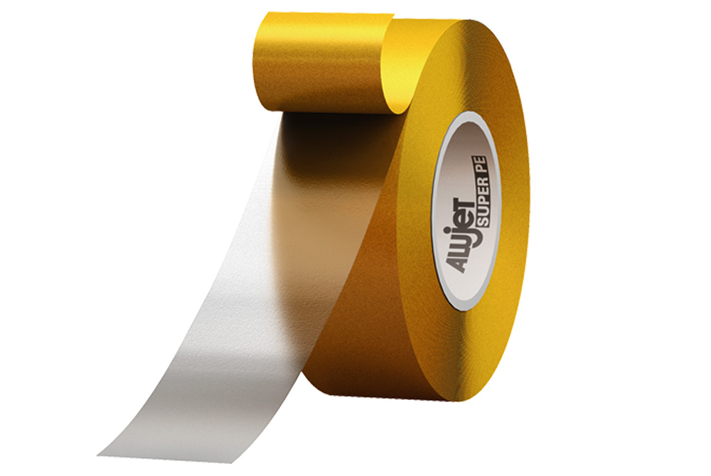 ALUJET Super PE adhesive tape 50mm 50.00m roll double-sided adhesive