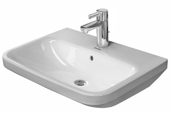 DU Umywalka DuraStyle 600 mm z przelewem w. HLB. 1 HL. biały