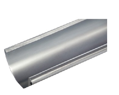 Zinc gutter 33 0.7mm large bead Length 6.00m