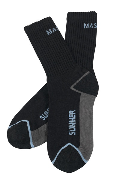 MASCOT® Manica Socken ""SUMMER"" schwarz Gr. 44/48 (3 Paar)