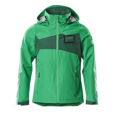 MASCOT® Hard Shell Jacke wasserdicht grasgrün/grün Gr. S