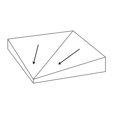 Kingspan PUR Kehlplatte ThermaTT46FM 2.1% Gefälle 25-50mm WLS023