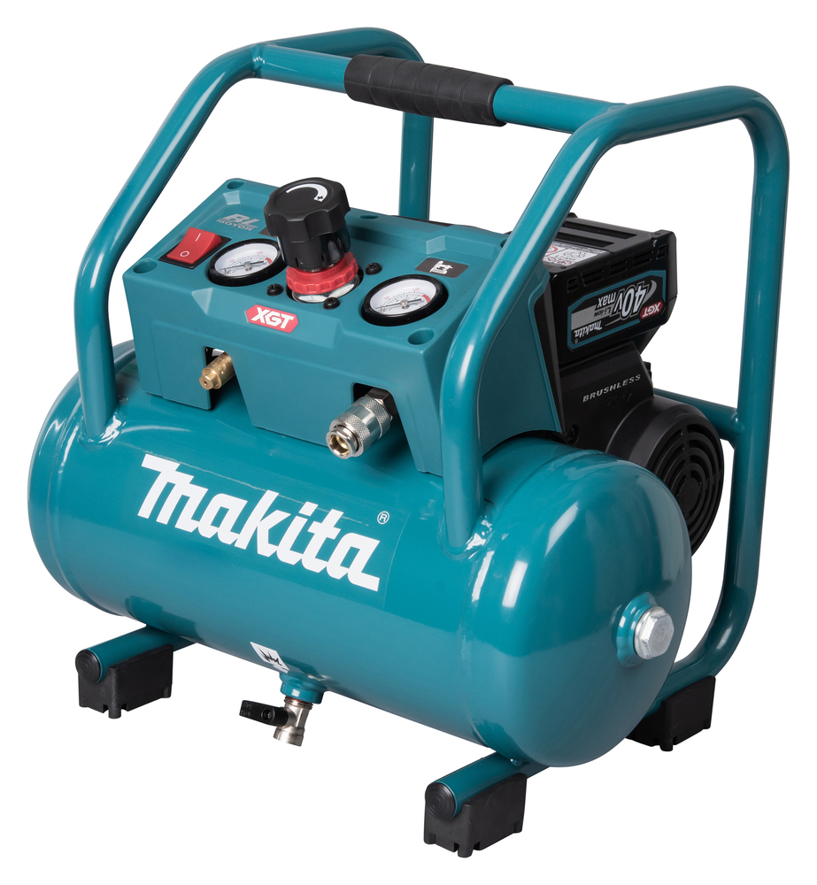 Makita cordless compressor 9.3 bar 40V max. AC001GZ without battery, without charger