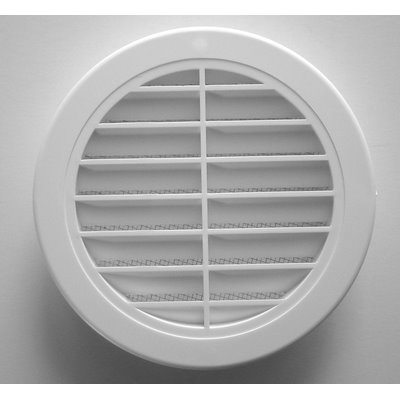 Upmann ventilation grille round DN 150 white - 66615