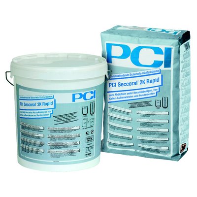 PCI Seccoral 2K Rapid wiadro 12,5 kg Kolor: biały Płynny składnik