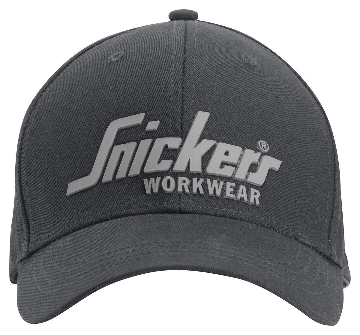 Snickers Logo Kappe grau