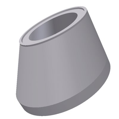 Haba manhole cone SH-M Munich model DN 1000-625mm height 300mm wall-reinforced