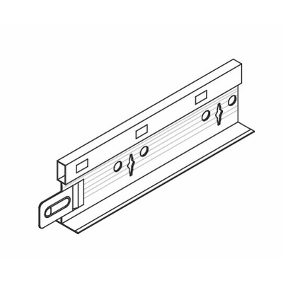 Knauf DONN Tragschiene T24/38 0.4 weiß 3750mm (DX3-24 XH 375 W) - 20 Stück/Bund