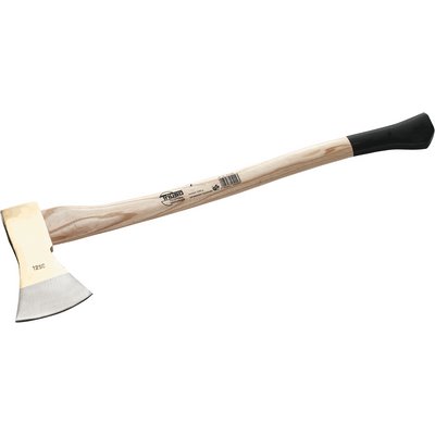 Siekiera ręczna Triuso 1250g GS-testowana z lakierowaną rękojeścią jesionowy trzonek 70cm